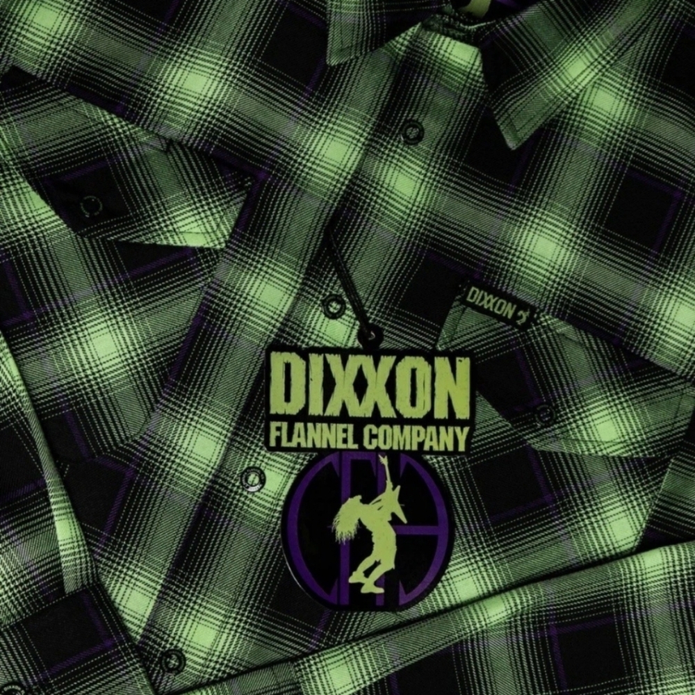 DIXXON 2XL DIMEBAG DARELL Men's Limited Edition Flannel Shirt - Picture 3 of 5